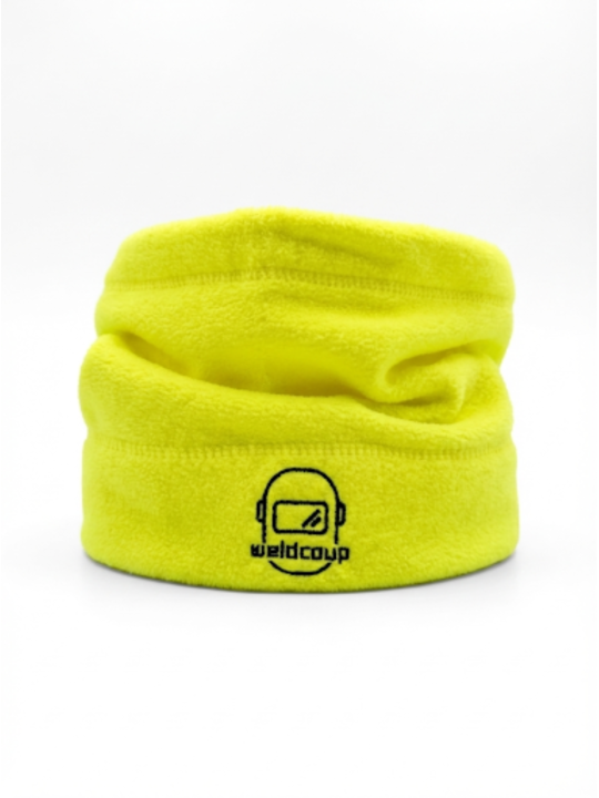 Fleece Nákrčník 2v1 – Reflexná žltá